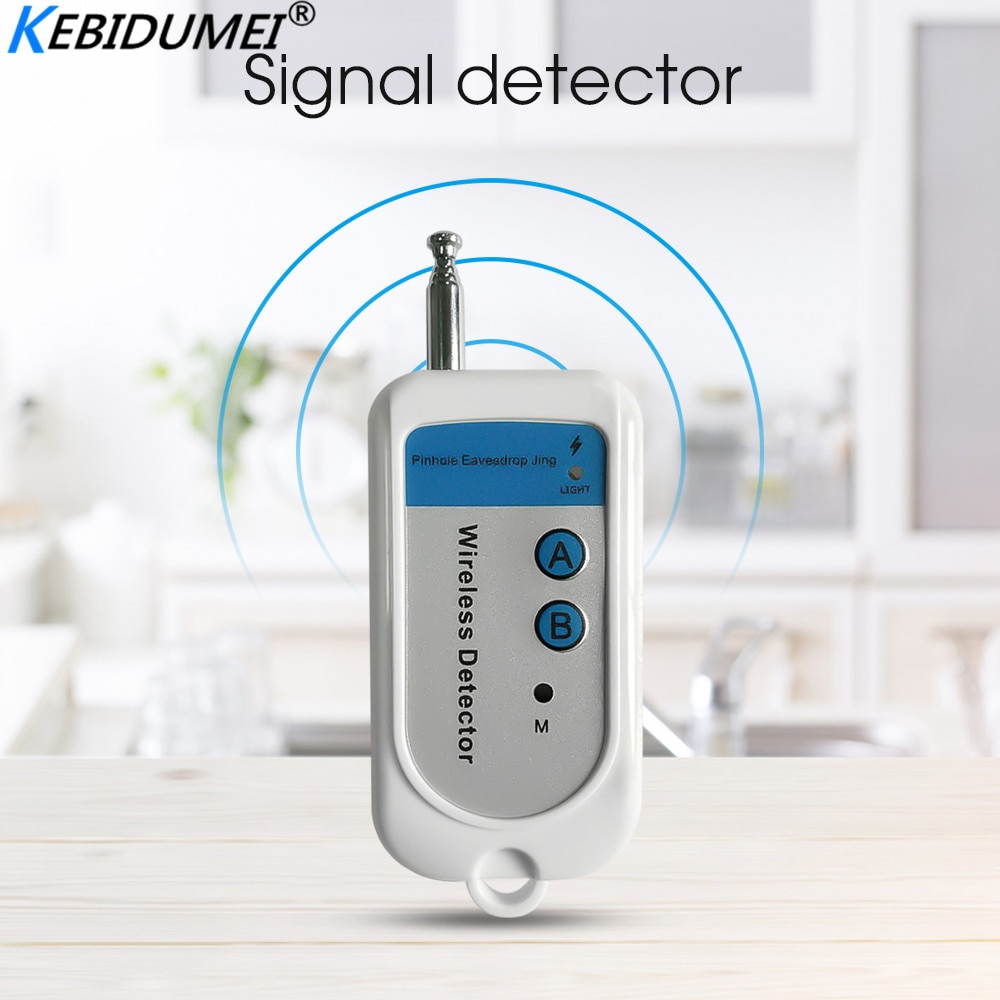 Kebidumei 100 ~ 2400Mhz Signaal Bug RF Detector Camera GSM Draadloze Apparaat Detectie Honden Mobiele Telefoon Signaal Detectie Machine
