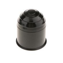 Universal 2.12'' Car Towbar Towball Cap Tow Ball Towing Protective Cover for Most Vehicles Black