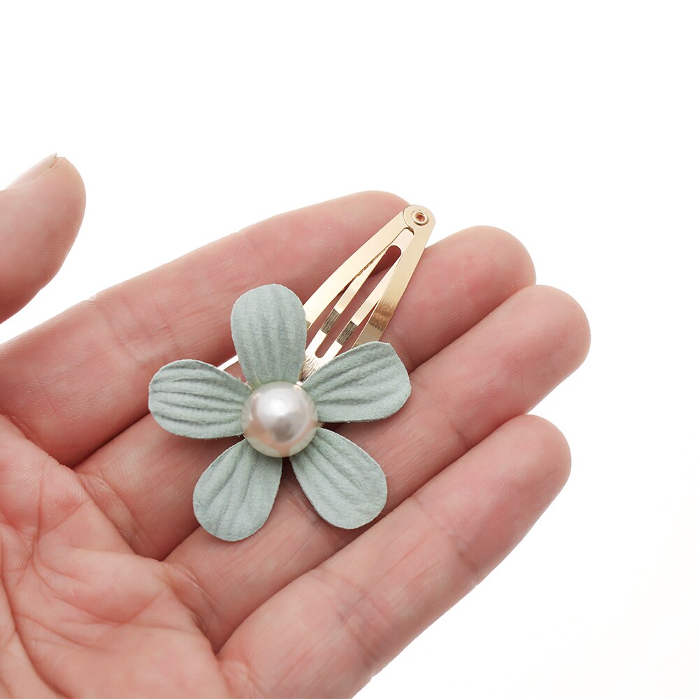 2 stuks kindermeisjes parelbloem haarspeld meisjes kinderhaarspeld accessoires haarspeld haarspeld hoofdtooi hoofddeksels voor kinderen