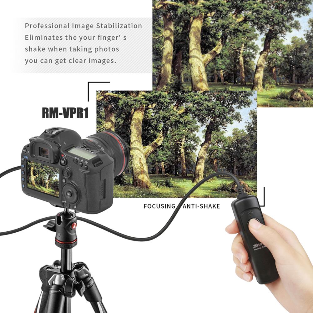 RM-VPR1 Bedrade Timer Afstandsbediening Ontspanknop Kabel Voor Sony A7/A6000/A5000 Apparaat Camera Digitale Slr Camera Accessoires