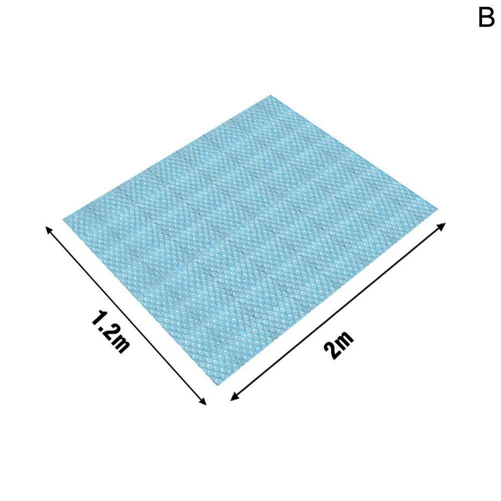 Solar zwembadafdekking zwembadafdekking zwembad boven blauw zwembad voetbescherming voor intex zwembadafdekking zwembad zwembodem  y8 uur 8: 1.22m