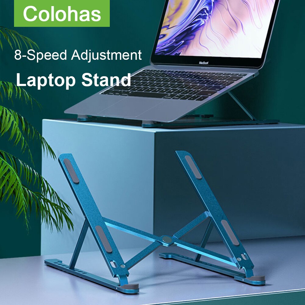 Draagbare Laptop Stand Aanpassing Vouwen Notebook Ondersteuning Voor Macbook Pro Air Aluminium Laptop Houder Suporte Notebook