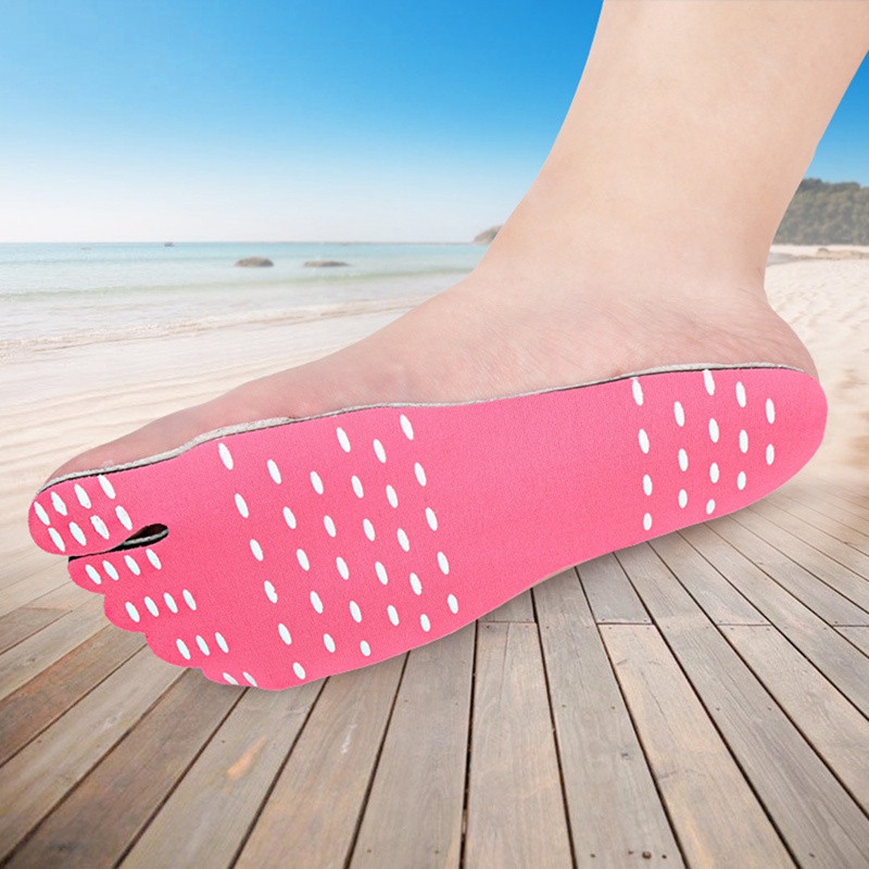 Strand Barfuß Unsichtbare Schuhe Einlegesohle Wärme Isolierung Wasserdicht Nicht-slip-Stick Auf Adhesive Fuß Schutz Pad Aufkleber