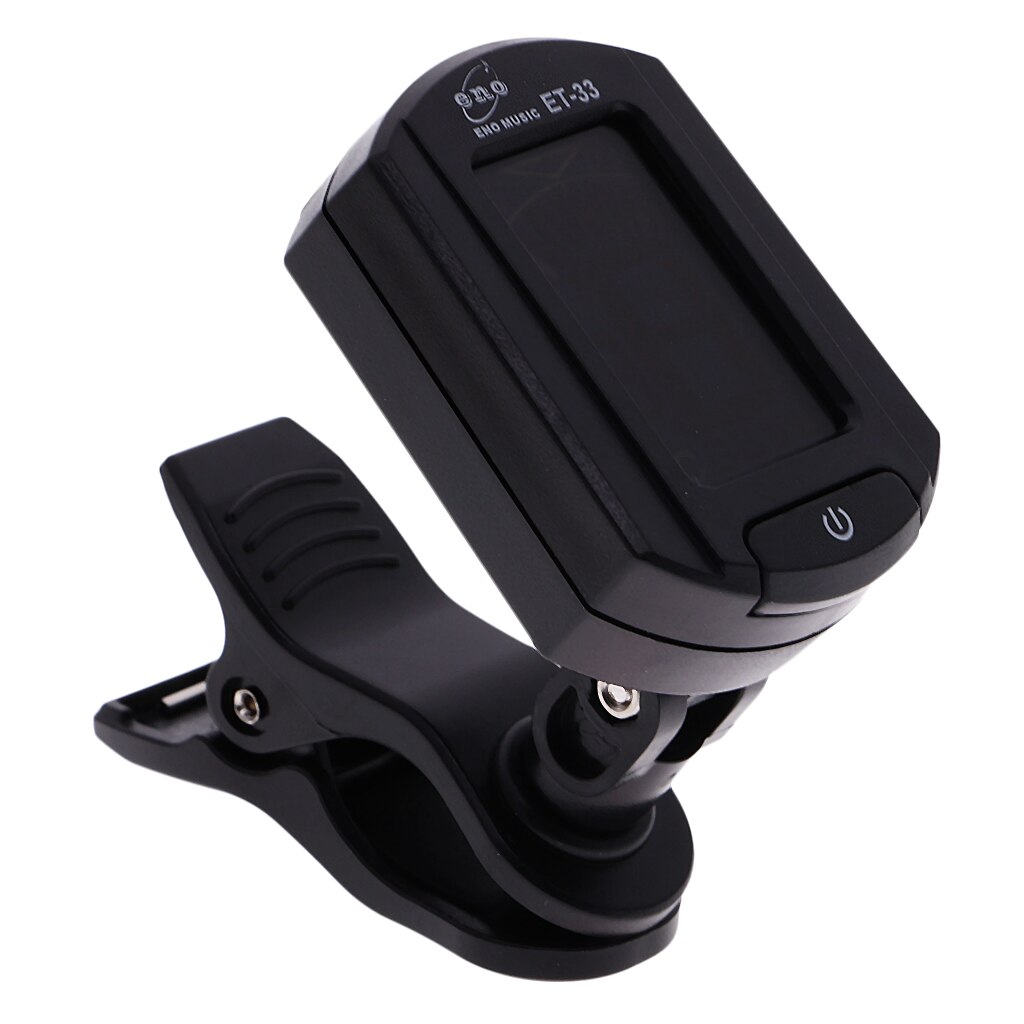Clip-on Electronic Digital Guitar Tuner Acoustic Bass Violin Ukulele ET-33