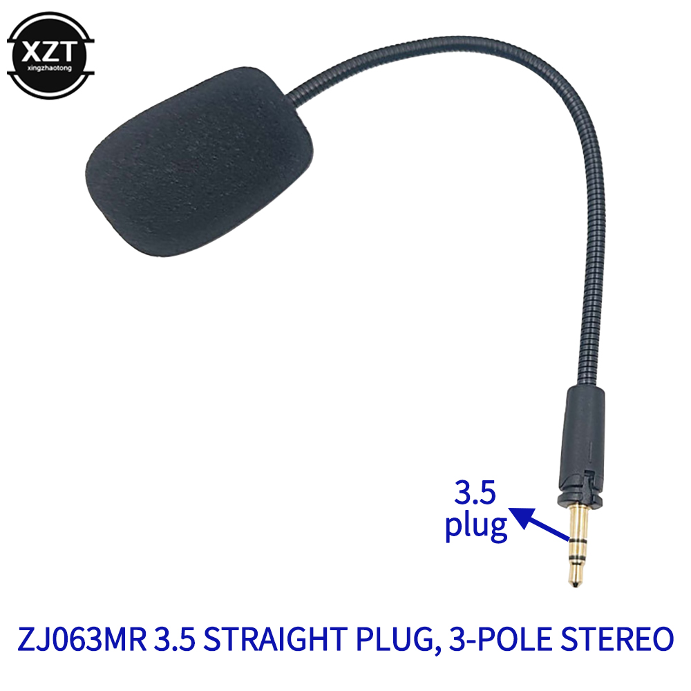 Gaming Headset Gooseneck Microphone Turtle Beach Headphones Gaming Intercom Microphone 2.5mm Straight Plug 190mm Long: PURPLE