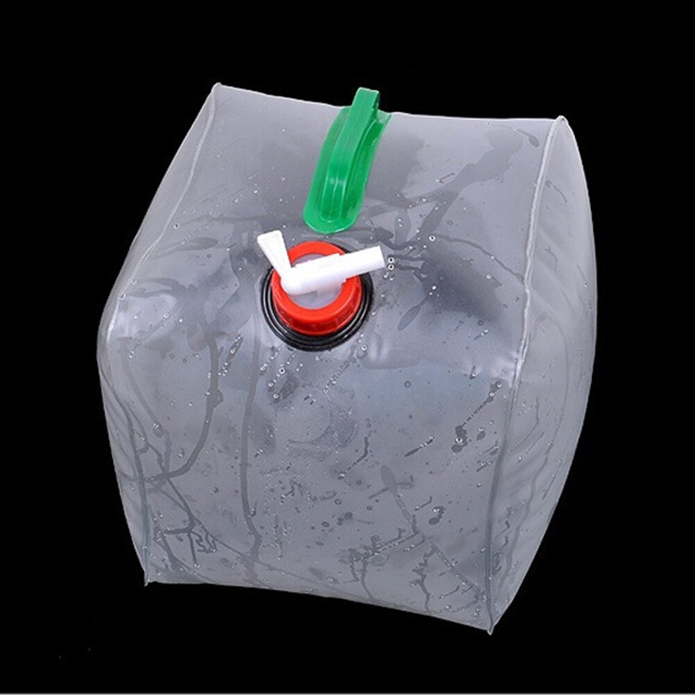 3/5/10/20L Capaciteit Outdoor faltbare wasser tasche Draagbare Rijden Wasser tasche Container Erfüllt Kraan Voor camping Picknick Wandelen