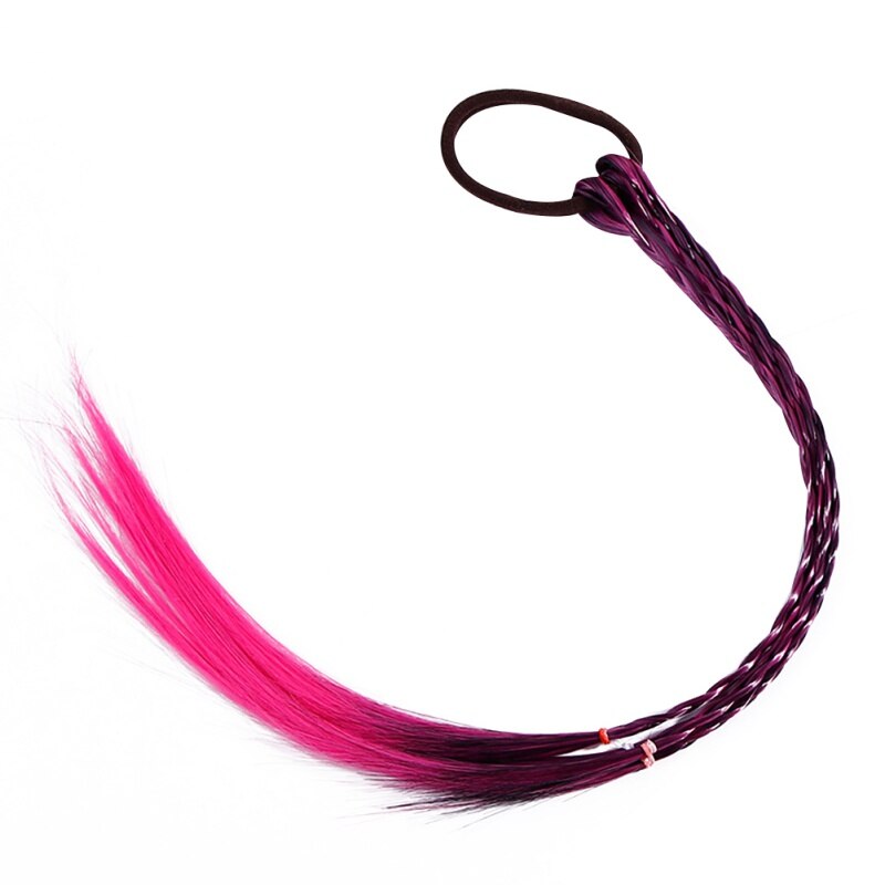 Toddler Baby Girls Headband Twist Braid Rope Simple Rubber Band Hair Accessories baby headband baby girl headbands w: Pink