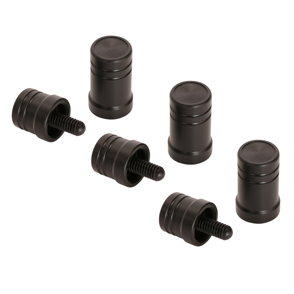 3 Sets 5/16 x 18 Joint Thread Protectors Caps Ends for Billiard Pool Cue Stick