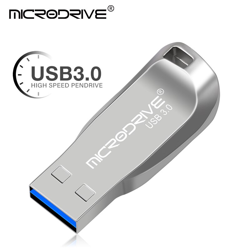 Usb 3.0 Metalen Pen Drive 8 Gb 16 Gb 32 Gb 64 Gb Usb Flash Drive Flash Usb Stick flash Disk 2.0 Memory Stick Usb 64 Gb: 64GB / Zilver