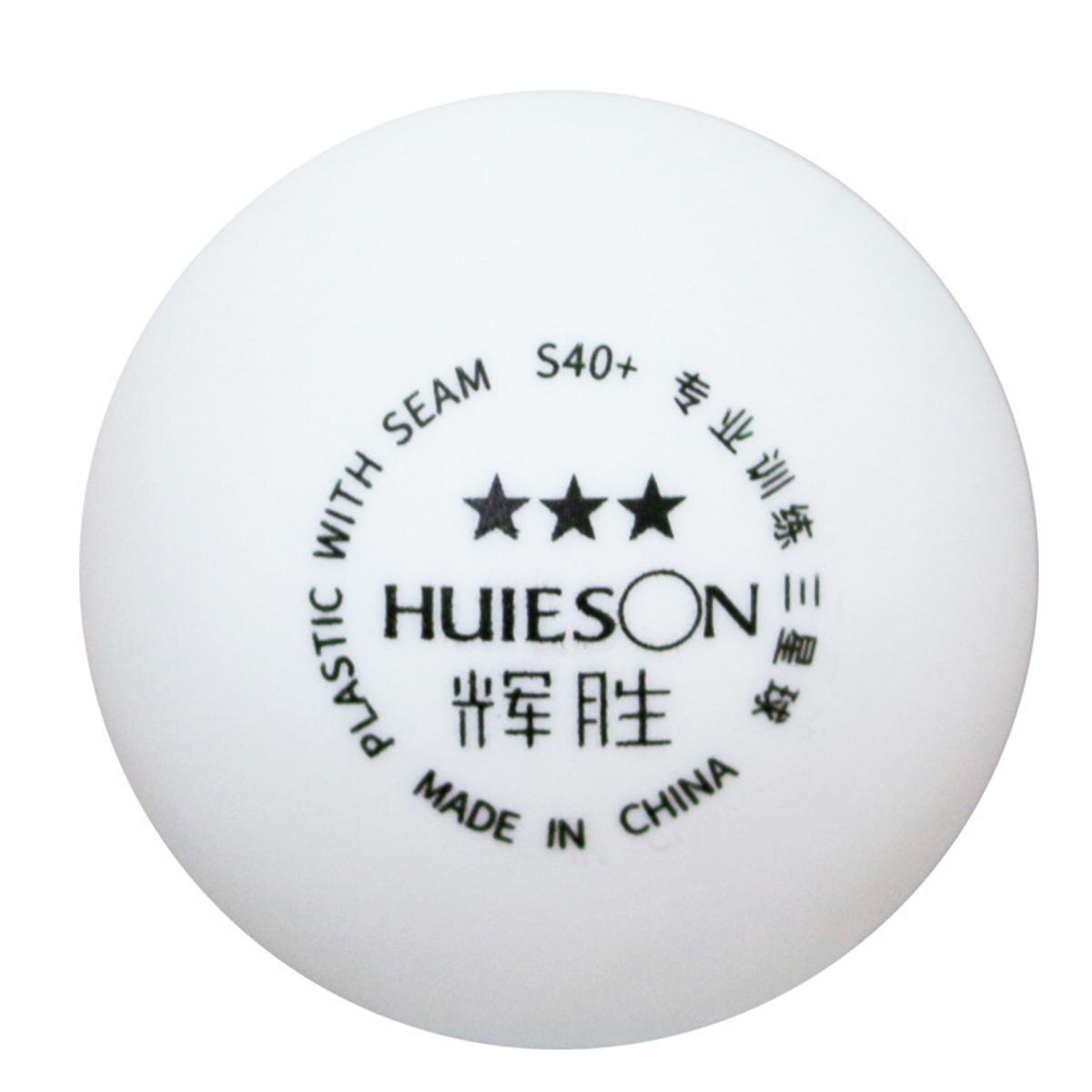 100 Pcs 3-Star 40mm 2.9g Table Tennis Balls Ping pong Ball White Orange Pingpong Ball Amateur Advanced Training Ball: White