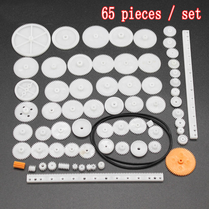 46-82 Soorten tandwielen 0.5 Module Plastic Gear Voor Motor gear wrap robot Reductie Reducer Versnellingsbak DIY Speelgoed Model accessoires: Blauw