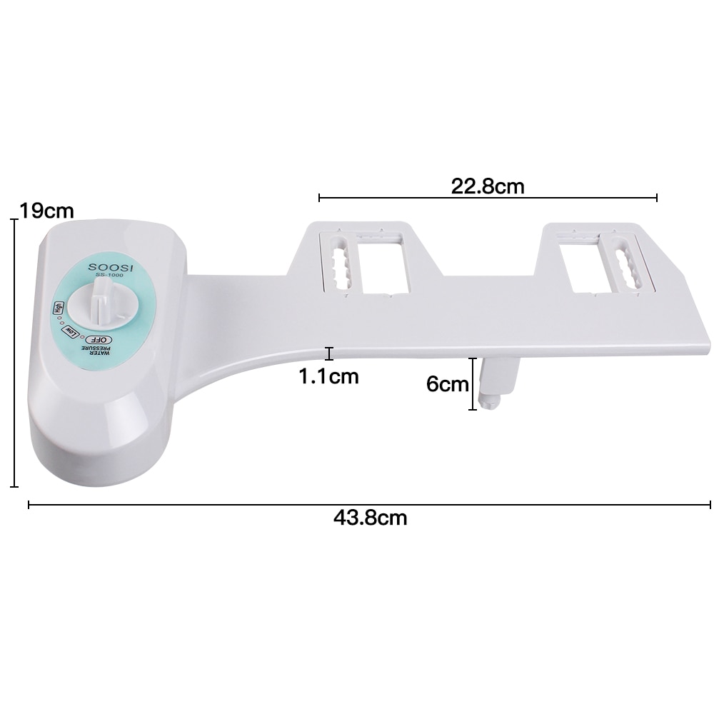Smart Shower Nozzle Flushing Sanitary Device For Smart Toilet Seat Bidet Toilet Adsorption Type Intelligent Cleaning SOOSI 1000