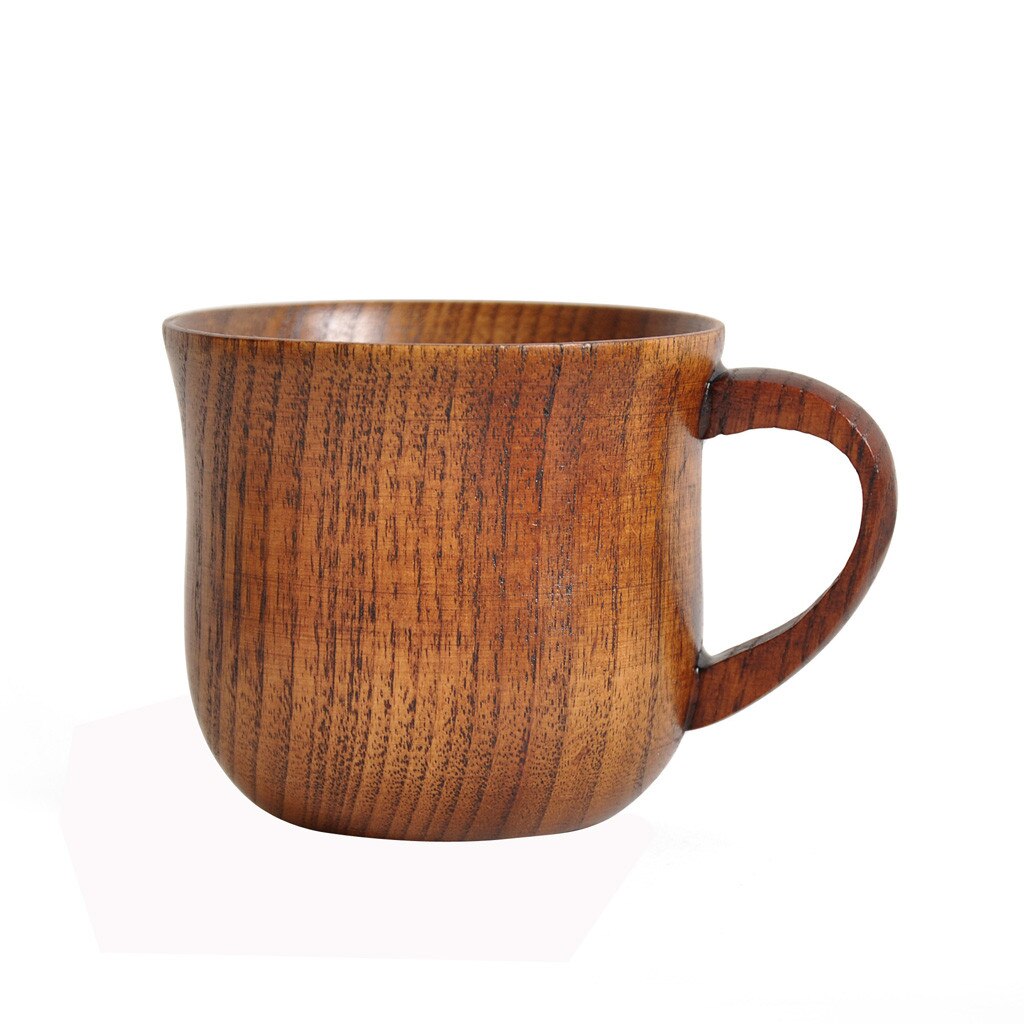 Tasse à boire en bambou, gobelet primitif pour café, bière, thé, thé, voyage, théière, bouteille d'eau, fait à la main,: Default Title