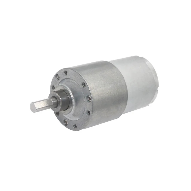 JGB37-3530 Gelijkstroommotor 12/24V 37Mm Geheel Metalen Versnellingsbak 7Rpm-1600 Rpm Dc Hoog Koppel Motor Excentrische As Tandwielmotor Voor Diy