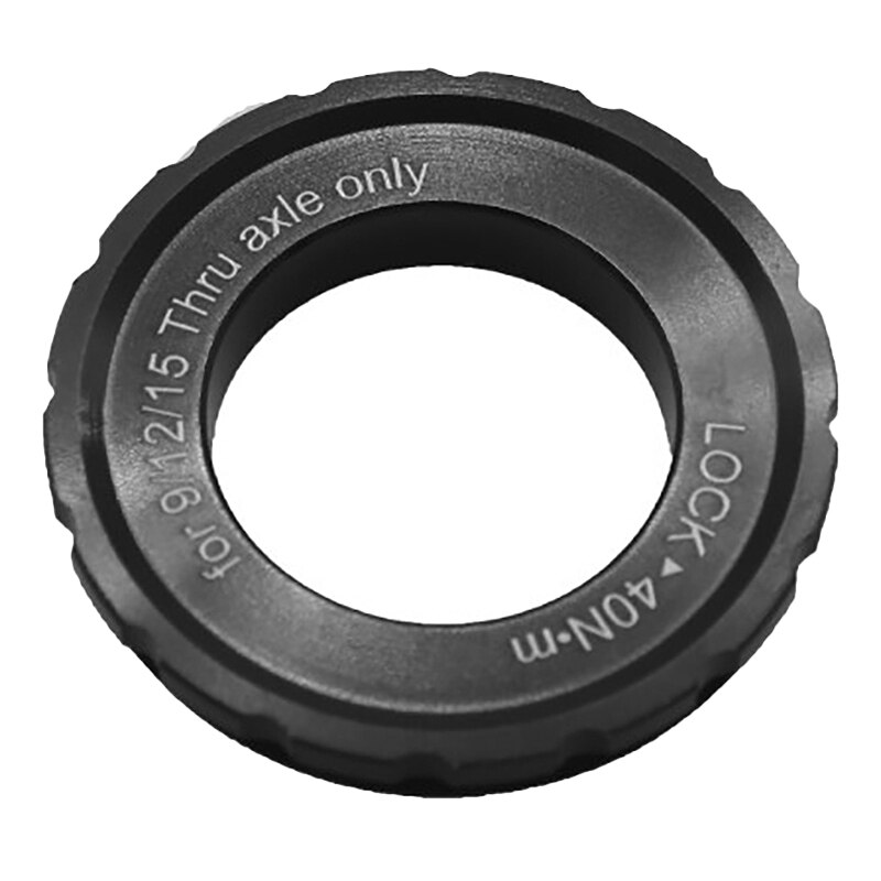 Bicycle Center Lock Disc Brake Hub Rotor Lockring for 9mm 12mm15mm Axle Center Lock Cover Ring
