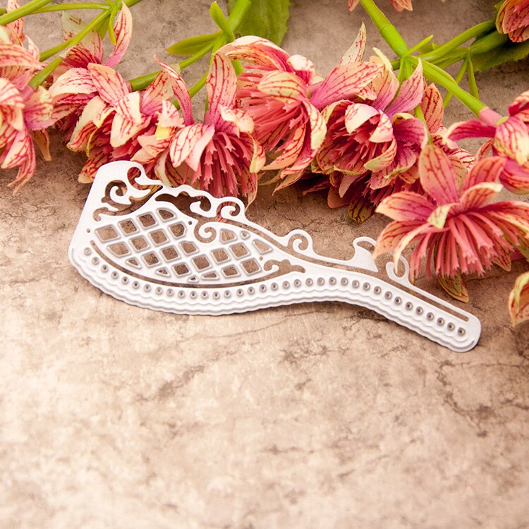 Stencil A Taglio In Metallo – Fiore Di Rosa Per Scrapbooking, Album Fai Da Te, Carta Decorativa