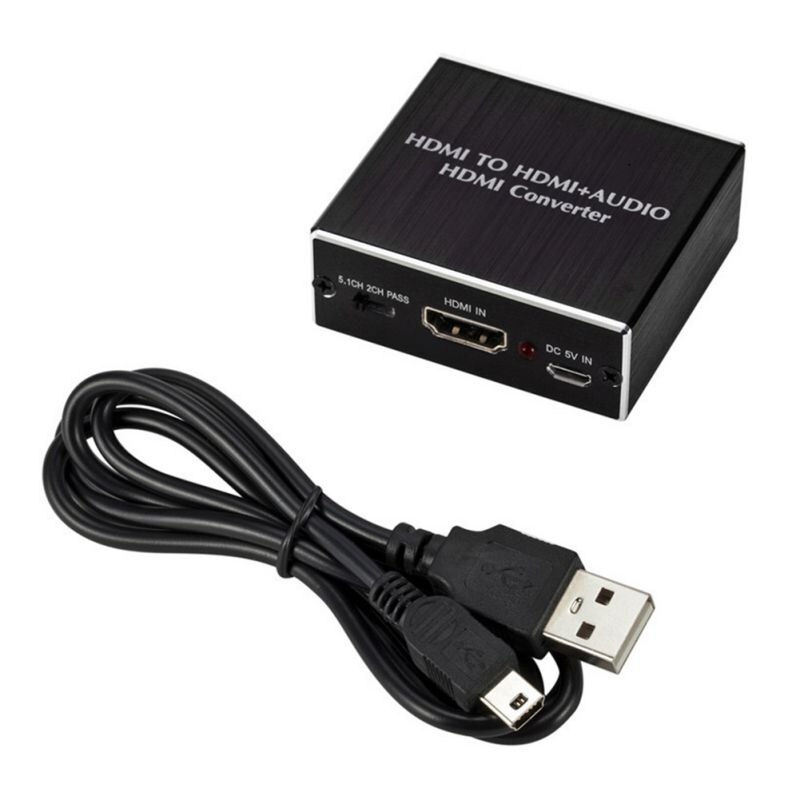 HDMI Converter Optical Audio Decoder 4K HD