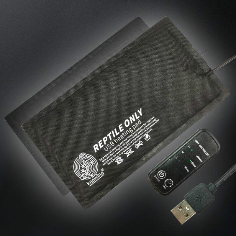 Terrarium Reptiles Heat Mat Heating Warm Pad Adjustable Temperature Controller Incubator Mat Tool Reptile Accessories