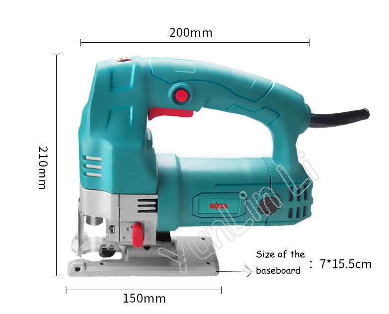 Woodworking Jig Saw 500W 220V Handheld Cutting Machine Multi-function Micro Electric Wood Cutter DIY Pull Flower Curve Saw