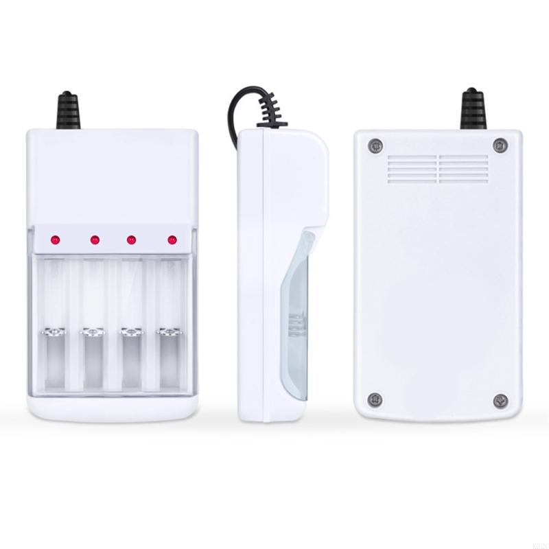 K32C veelzijdigheid Batterij oplaadadapter voor 4pcs 1.2V 2A/3A oplaadbare batterijen