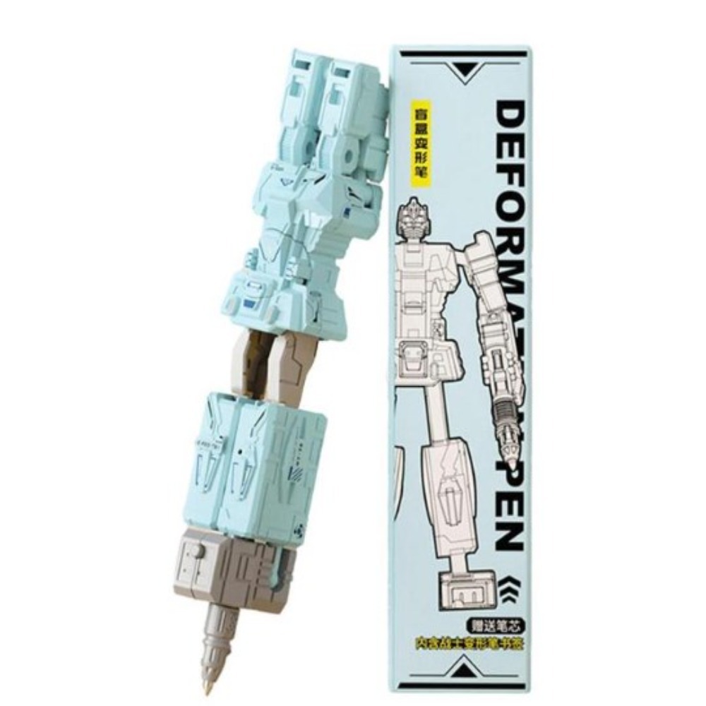 Slijtvaste Robot Vervormingspen Draagbare Niet-Giftige Abs School Kantoorbenodigdheden Briefpapier Gel Pen Kinderen: YELLOW