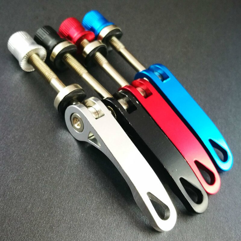 1PC Bicycle Quick Release Aluminium Alloy Bike Seat Post Clamp Seatpost Mountain Bike Seat Tube Clamp Bicycle Accessories