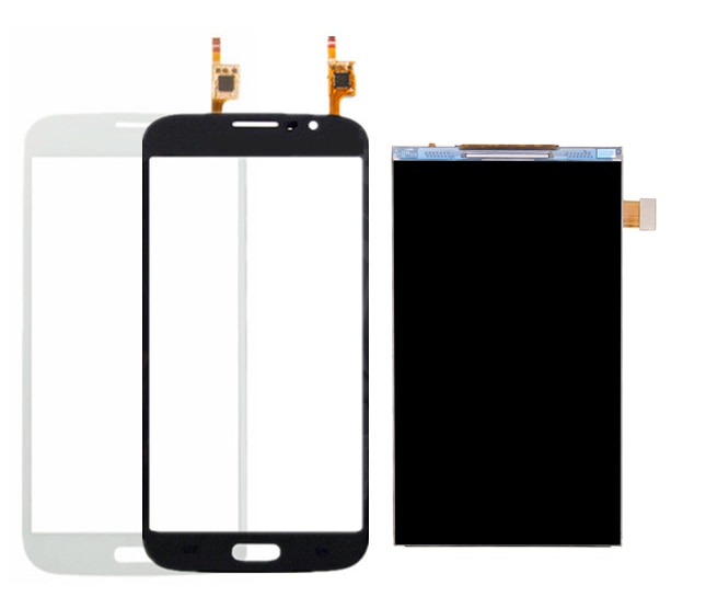 For Samsung Galaxy Mega 5.8 I9152 i9150 i9158 LCD Screen and Digitizer Assembly with Front Housing Replacement!