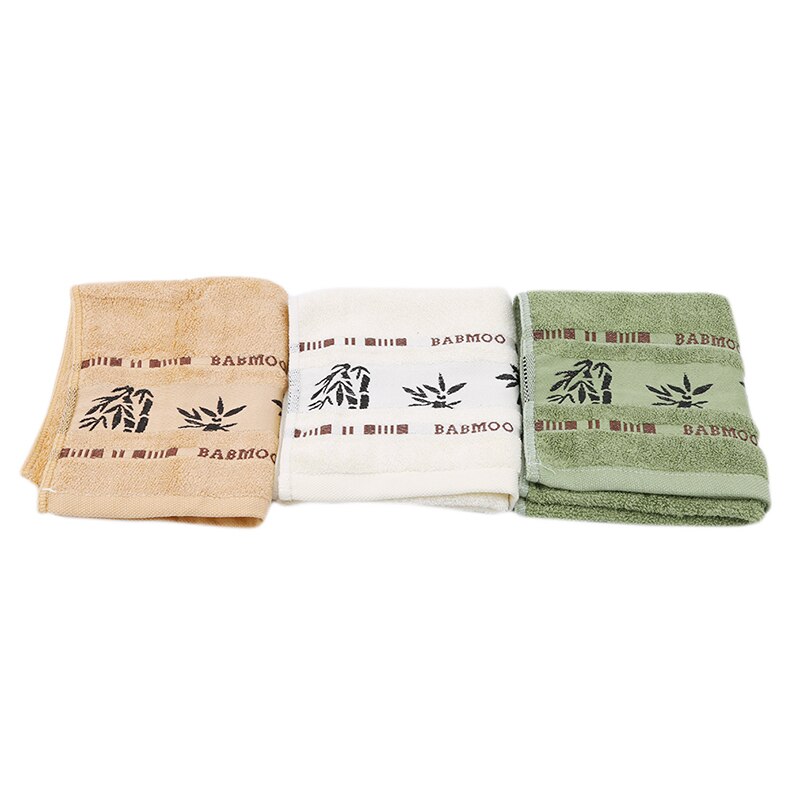 Black Ink Bamboo Jacquard Width Break Thick Hand Washing Towel Soft Best Value Towels Bathroom 3 Color Household Products