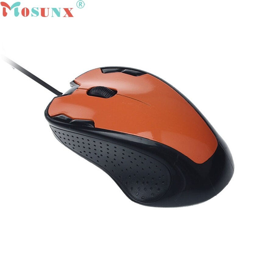 Mosunx E5 Gaming Mouse Gamer Luxury 1800 DPI USB Wired Optical Gaming Mice Mouse For PC Laptop