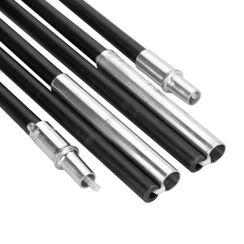 Tentstokken van glasvezel, 2 stuks, 3.3m buitententen, zonnescherm, luifelsteunen, luifelframes, tentaccessoires