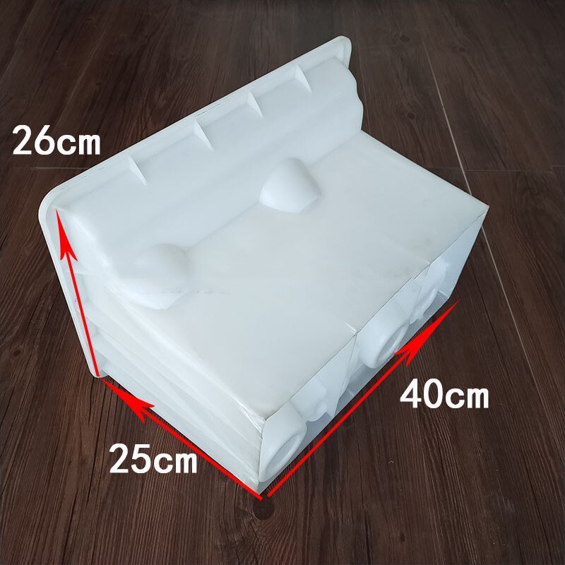 Moule à brique carrée ciment Antique, pour fabriquer un toit de jardin, sculpture 3D, béton antidérapant, moules de pavage en plastique, 40x26x25cm