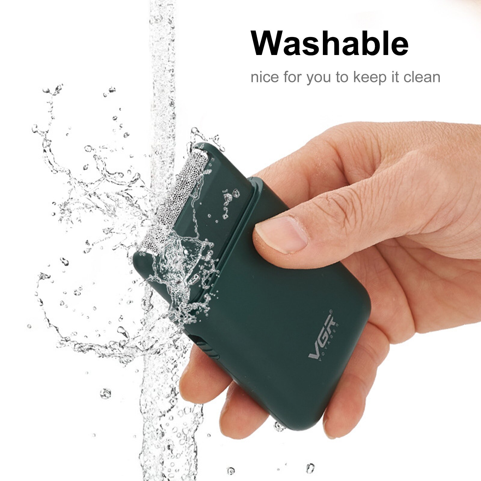 Electric Beard Razor Electric Foil Shaver Multi-Purpose Shaver USB Rechargeable Shave for Men’s Beard Shaving &amp; Hair Trimming