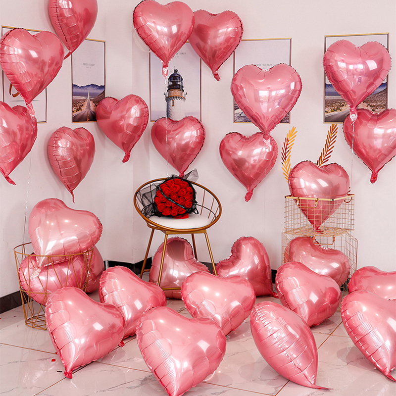 10/50/100 pçs diy decoração de festa de casamento balões de amor dia proposta romântica para casa feliz aniversário ornamento balões de férias