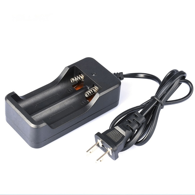 Chargeur GTF 18650 double charge 4.2V chargeur double fente chargeur de lampe de poche règlements de l'ue, règlements européens