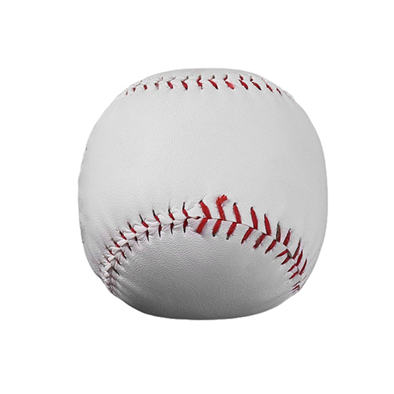 GM 9 # Handgemaakte Baseball PU Bovenste Hardball Honkbal Bal Training Honkbal Softbal 10 Inch 9th Effen Baseball: Default Title