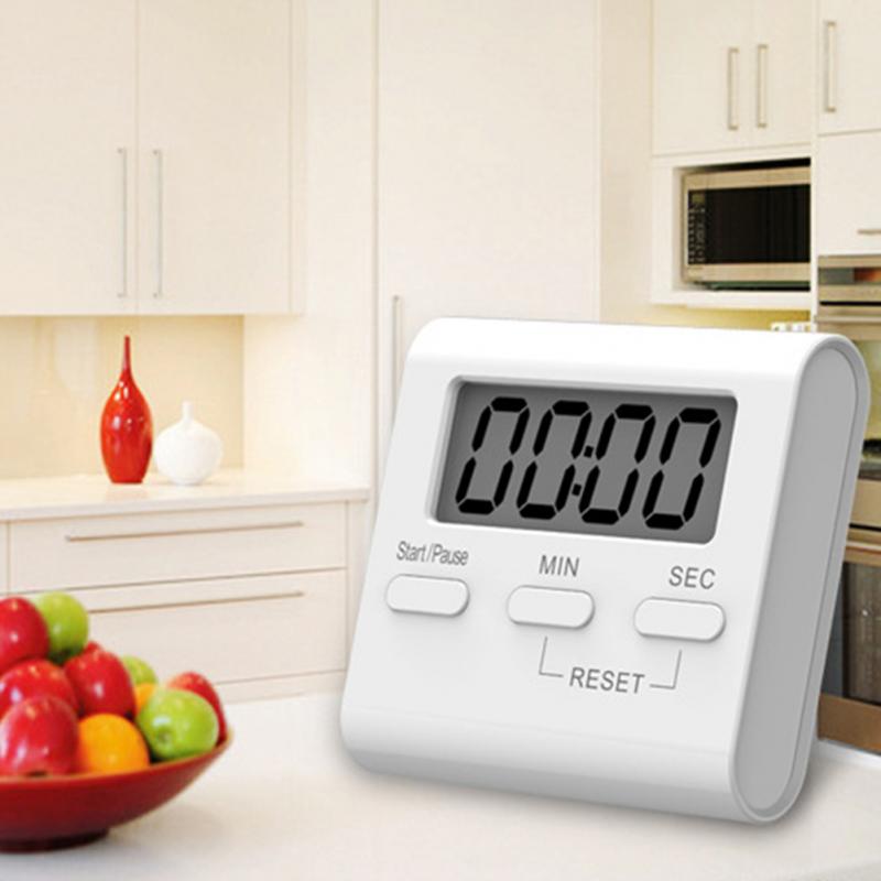 Luid Lcd Digitale Keuken Koken Timer Count-Down Up Klok Alarm Magnetische Tijd Herinnering Makkelijk Te Gebruiken Digitale Timer keuken Tool #2