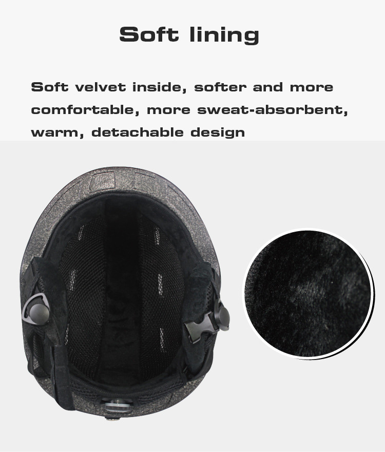 Winter Ski Helm Adult &amp; Kids Ultralight Skateboard Wandelen Helm Zachte Zweet Warm Snowboard Helm Ademend Schaatsen Fietshelm