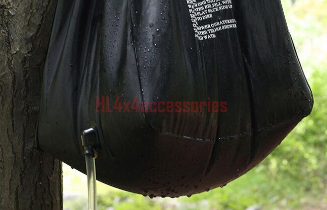 Aurinkosuihku ulkosuihku laukku 40l matkailupesukone lämmitetty vesi matka uimalaukku offroad tarvikkeet 4 x 4 tarviketta