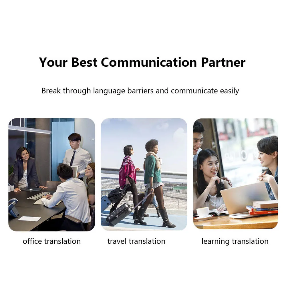 Traductor Himtop portátil, 137 idiomas, aplicación inteligente de texto por voz instantánea, fotografía, traducción de idiomas, aprendizaje, viajes, negocios