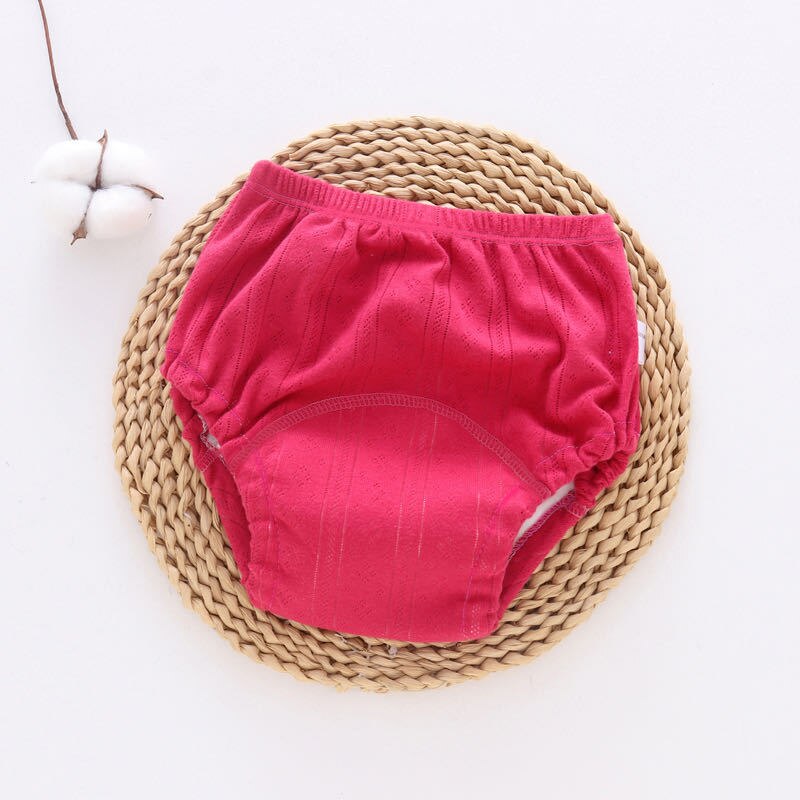 Sommer baby treningsbukser lekkasikker vaskbar vanntett bomull babybleier smålåve baby hule tynne rene bleier undertøy