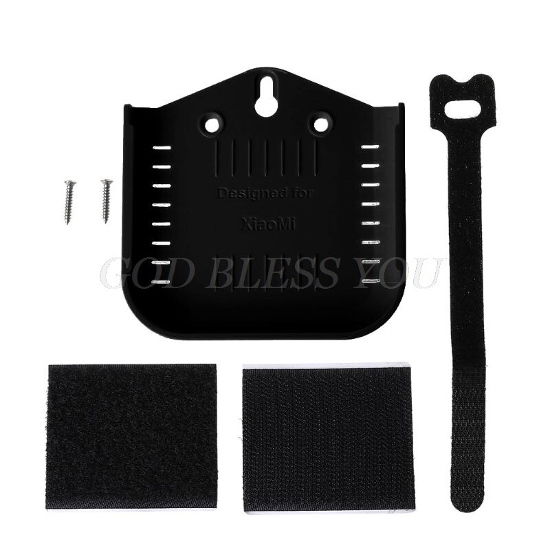 Soporte de pared para XIAOMI Mi 4 4c, funda protectora con accesorios para caja de TV remota: Negro