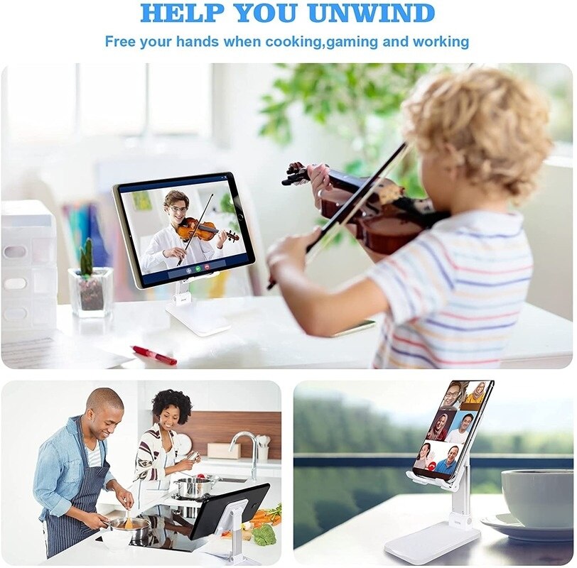 Cmaos Universele Desktop Mobiele Telefoon Houder Stand Voor Iphone Ipad Verstelbare Tablet Opvouwbare Tafel Mobiele Telefoon Desk Stand Houder