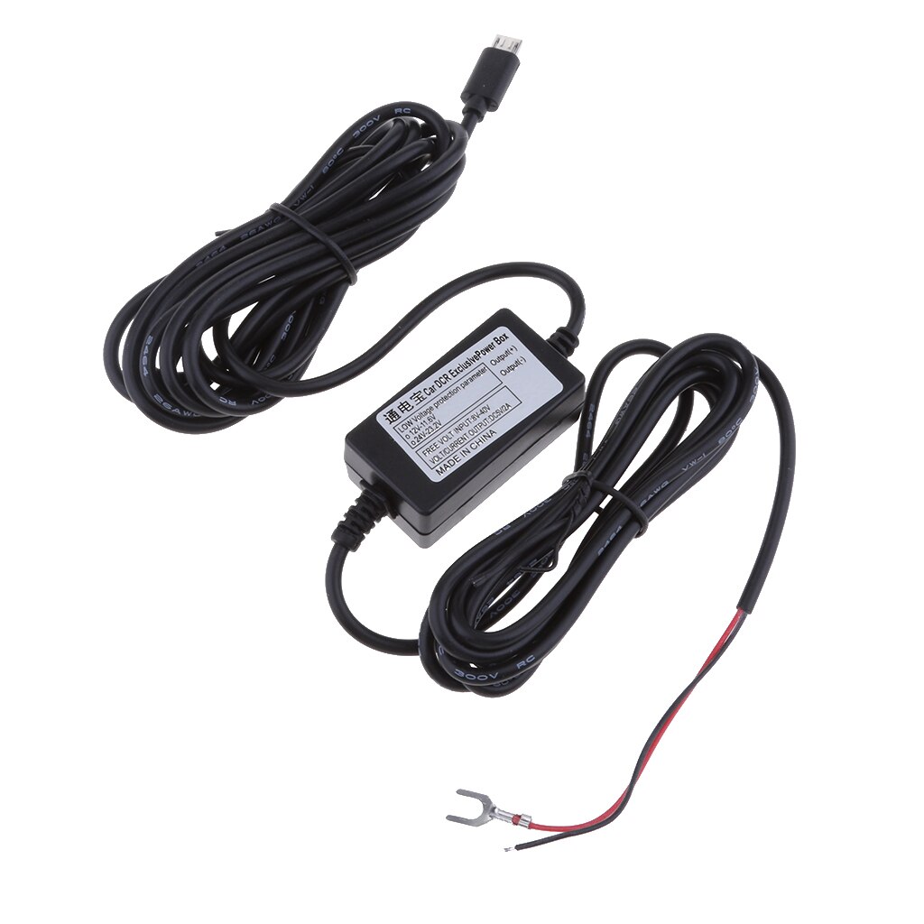 Micro USB Right Angle Shape Hard Wire Charger Cord Cable Converter for Car GPS Tablet Android Phone PDA DVR Camcorder Recorder