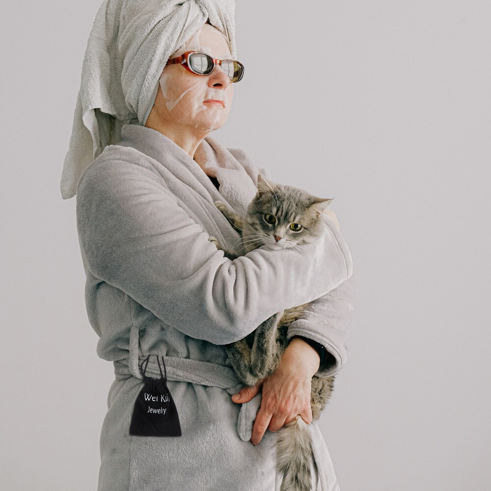 1 Set Pet Cremation Urn Funerary Urn Jar Stainless Steel Animal Urn Container