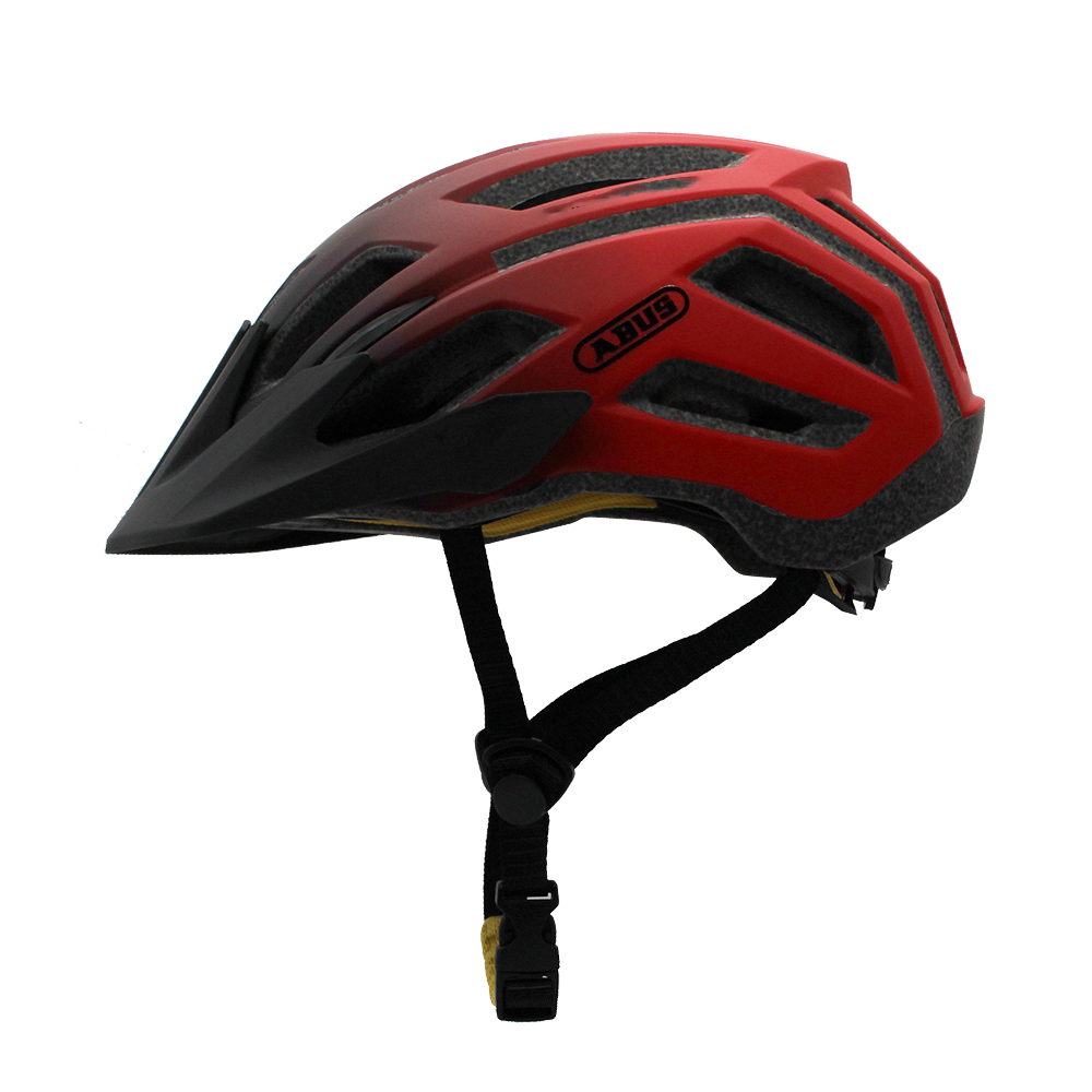 Bicycle Helmet Men EPS Integrally-molded Breathable Cycling Helmet Women Goggles Lens Aero MTB Road Bike Safety Helmet: black red