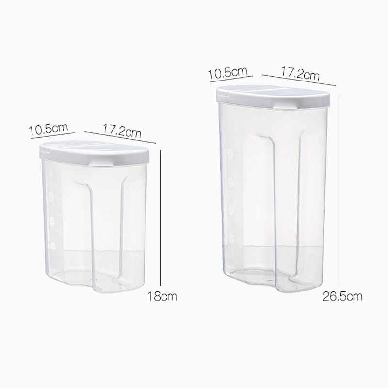 Plastic washing powder box household washing powder box with lid special bottle washing powder storage bucket LL10281647