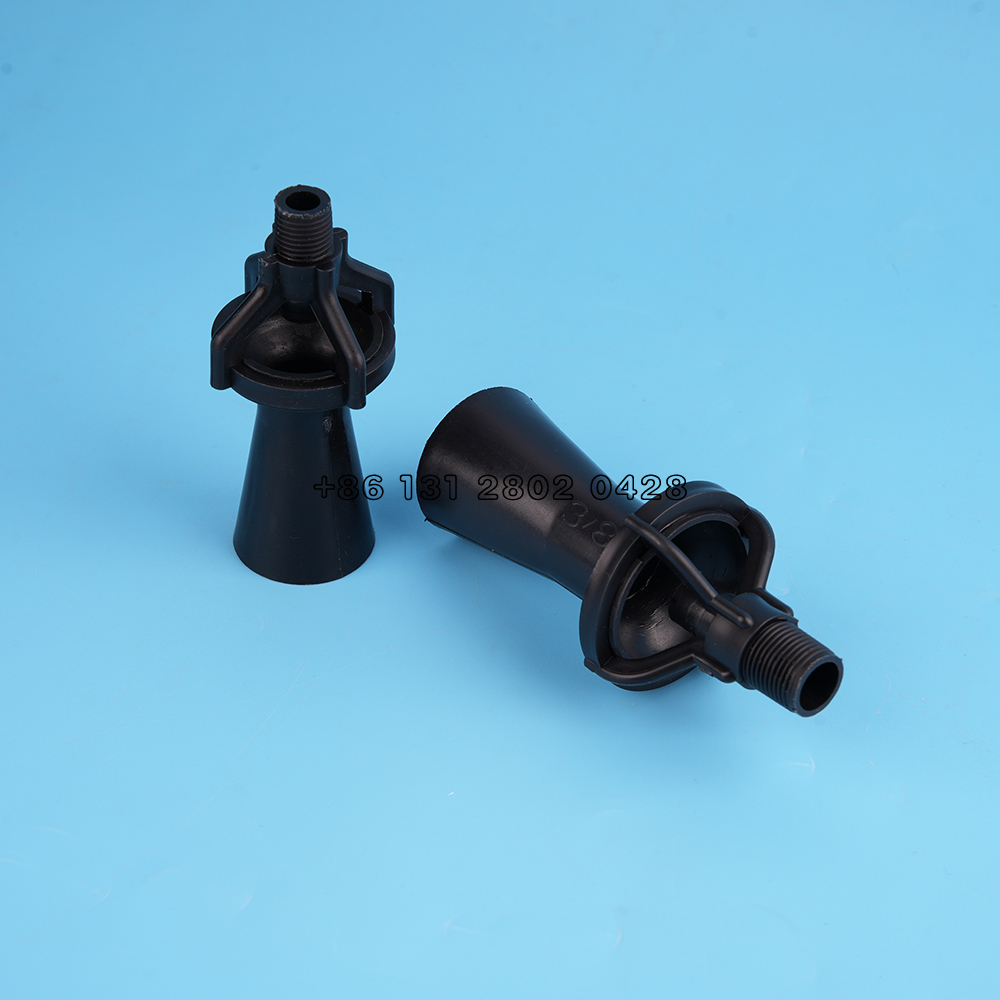 Ugello di miscelazione del serbatoio Venturi da 1/4,3/8,1/2,1.2,1,5 PP, eduttore di miscelazione del fluido, ugello dell'eduttore del fluido di miscelazione, ugello Venturi del getto d'acqua