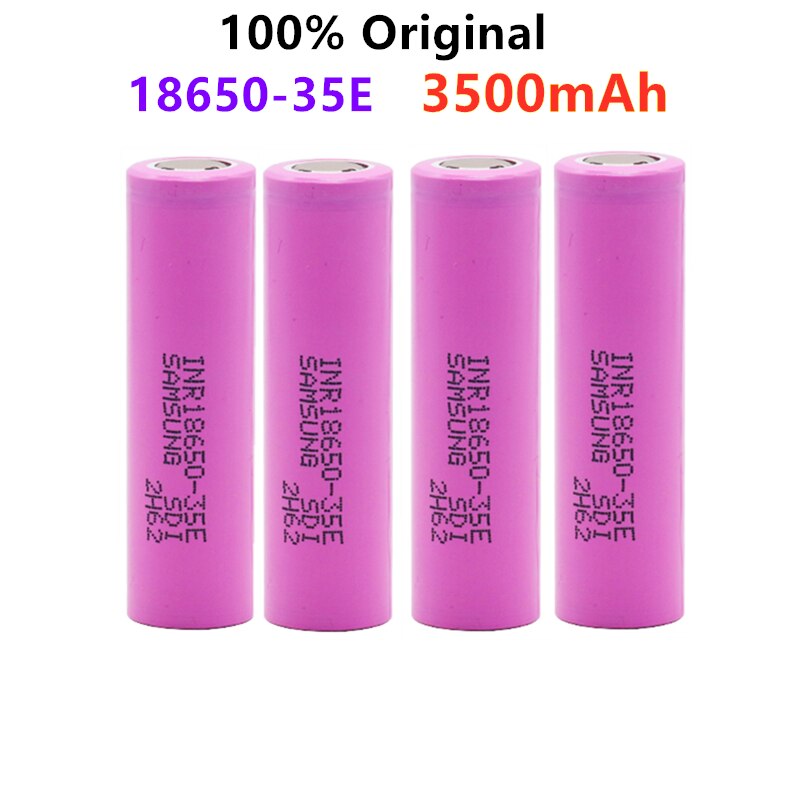 40 PCS Original INR18650 35E 3.7V 3500mAh 20A discharge INR18650 35E ...