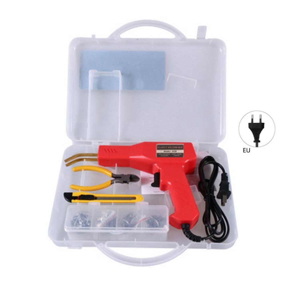 50w Portable Plastic Welding Machine Garage Tool Nail Machine Stapler Pvc Repair Machine Car Bumper Repair Welding Tool: 220V EU Plug