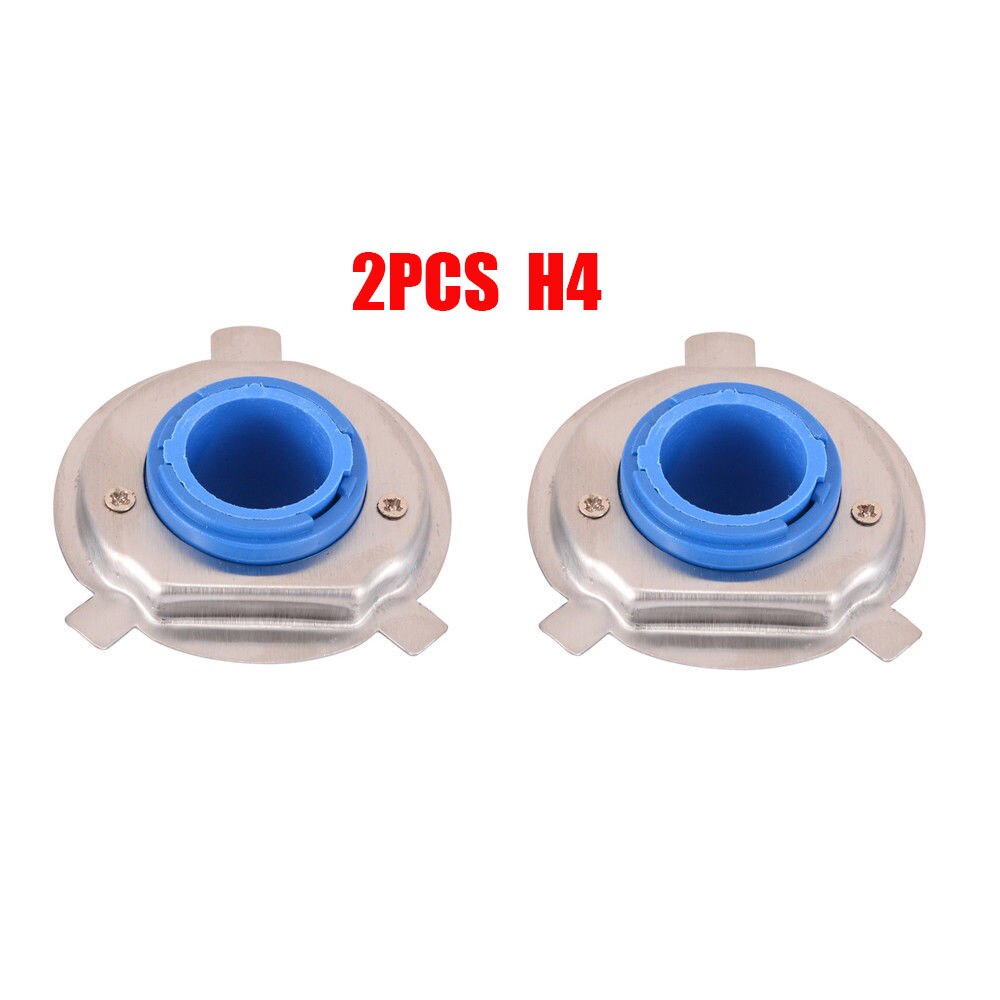 2 stk bil led halogen hovedlys  h4/hb2 pære sokkel adapter fatninger holder holder  h4-hb2 erstatning